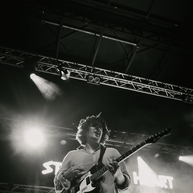 Monochrome concert still photographed by Michias Tegegne